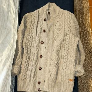 Men’s barber size medium sweater, cardigan